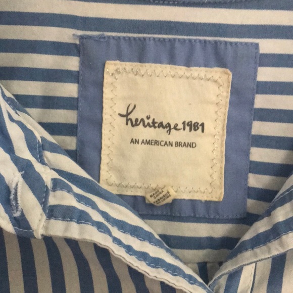 Striped button down - Picture 2 of 7